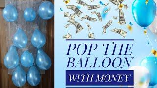 Pop The Balloons With Money  Christmas Celebration Games @ShamVillaflores