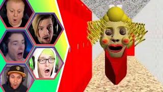 Gamers react to  Mrs. Pomp Baldis Basics