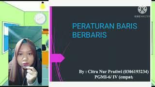 Peraturan Baris Berbaris