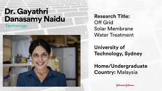 2021 WiSTEM²D Scholars Award Technology Winner Gayathri Naidu