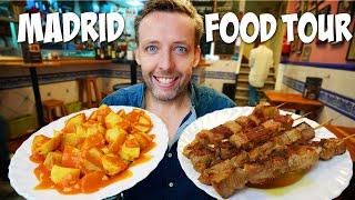 EPIC Madrid Food Tour Best Tapas Street Food Pastries & More