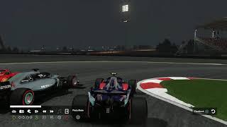 F1 2018 Toro Rosso Bahrain overtake to pole