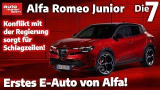 Alfa Romeo Junior Neues Italo-SUV sorgt für Schlagzeilen  auto motor und sport