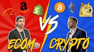 Ecommerce vs Cryptocurrency - Is it better to sell on Amazon or invest in Crypto?