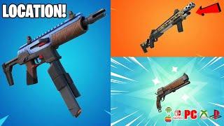 Where To Find Thunder Shotgun Twin Mag SMG & Mammoth Pistol Weapon In Fortnite How To Get Weapon