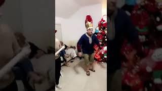 Funny grandpa dancing