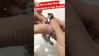 How to Make Minor Adjustments to Your Watch Bracelet #watch #how #howto #diy #diycrafts #review