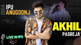 Akhil Live Performance   Live Top songs  IPU fest 2024