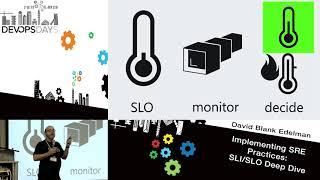 Implementing SRE practices SLISLO deep dive - David Blank Edelman - DevOpsDays Tel Aviv 2018