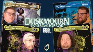 Spooky DUSKMOURN Commander Gameplay Aminatou vs Mindskinner vs Balloon Man vs Swarmweaver