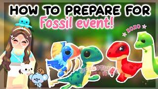 How to PREPARE For FOSSIL EVENT In Adopt Me Its Cxco Twins