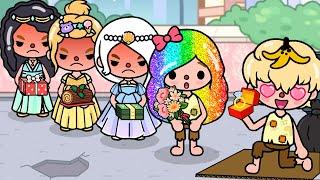 I Have To Get Married Within 24 Hours To Become Princess  Toca Life Story  Toca Boca