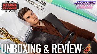 Hot Toys Anakin Skywalker Attack of the Clones Unboxing & Review