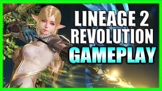 Lineage 2 Revolution First Impressions English Gameplay