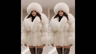 Woman In Fur Fantasy AI 2