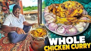 Aaj Banaenge whole Chicken Curry   Cooking With Indian Truck Driver  #vlog