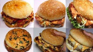 6 Best Homemade Burger ChickenBeefVegetable By Recipes of the World