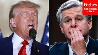 FBIs Wray Asked If Trumps Trials Are Coordinated Election Interference Or Just A Coincidence