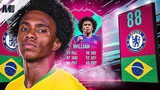 FIFA 19 FUT BIRTHDAY WILLIAN REVIEW  88 FUT BIRTHDAY WILLIAN PLAYER REVIEW  FIFA 19 ULTIMATE TEAM