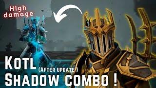 How to connect KOTL shadow moves  after update? King of the legion combos️ Shadow Fight 4 arena