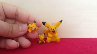 PolymerClay Charm update #1 Cute pokemons made out of clay