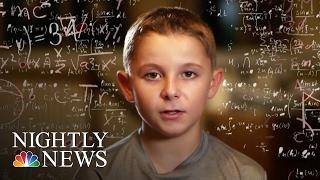 Inside The Mind Of Jaxon Cota An 11-Year-Old Kid Genius  NBC Nightly News