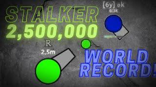 Diep.io  2.5 Million Stalker 2tdm World record