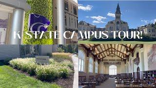 K STATE CAMPUS TOUR   walking through my class schedule