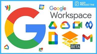 All Google Productivity Apps in 130 Seconds