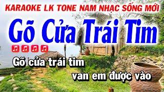 Liên Khúc Karaoke Nhạc Sống Trữ Tình Beat Nam  Phối Chuẩn  Gõ Cửa Trái Tim - Bài Ca Kỷ Niệm