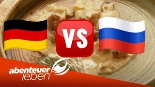 Kampf der Kulturen Maultaschen – Russland vs. Deutschland ​​   Abenteuer Leben  Kabel Eins