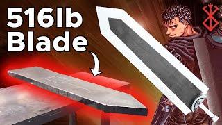 Making the worlds heaviest sword  Guts Dragonslayer from Berserk Part 1