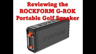 How Loud is Loud Enough? Testing the ROKFORM G-ROK - Portable Golf  Golf Cart Speaker.