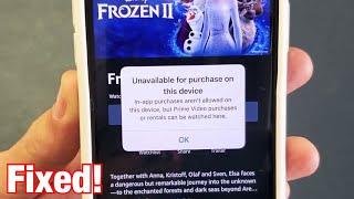 Unavailable for Purchase on this Device on Amazon Prime Video App? How to Bypass Buy & Watch