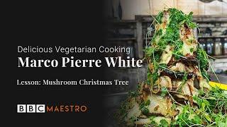 Marco Pierre Whites Mushroom Christmas Tree - BBC Maestro