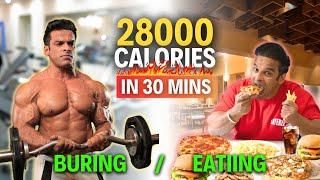 28000 Calories in 30 Minutes  Yatinder Singh