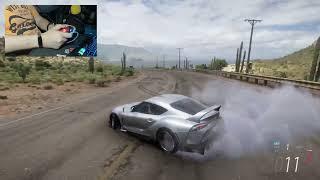 Toyota Supra Test Drive - Forza Horizon 5  Sony DualShock 4