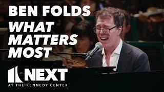 Ben Folds performs What Matters Most with the NSO  NEXT at the Kennedy Center