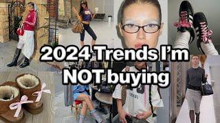 2024 trends im passing on deinfluencing