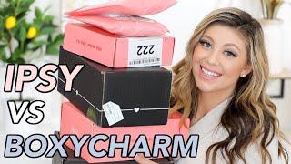 IPSY VS BOXYCHARM SHOWDOWN UNBOXING ALL THE BOXES