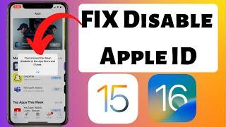 FIX” Your Account Has Been Disabled in the App Store and iTunes iOS 1516