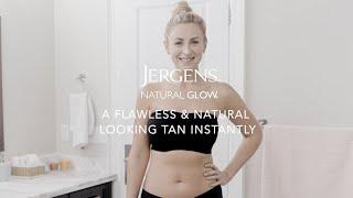 JERGENS Natural Glow Instant Sun Sunless Tanning Mousse How To Video