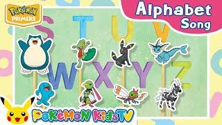 Pokémon Alphabet Song S to Z  Pokémon Primers  Original Kids Song  Pokémon Kids TV