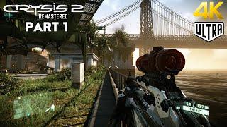 Crysis 2 Maximum Edition 2011 PC Gameplay  Part 1  4K60FPS