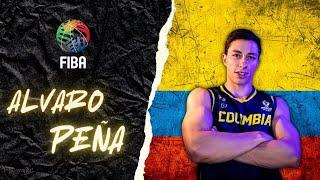 Alvaro Peña Highlights  FIBA  Colombia