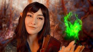 ASMR Elf Girl Heals Your Wounds ‍️🪄Close Whispers Reading You Stories Until You Fall Asleep 