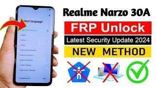 Realme Narzo 30A FRP Bypass Android 1112 Update  Realme RMX3171 Google Account Bypass Without Pc