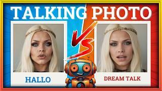 HALLO vs. DreamTalk Which Free AI Talking Photo App is Better?