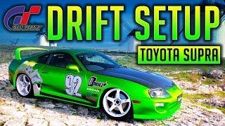 Toyota Supra Drift Setup  Build Gran Turismo Sport GT Sport ps4