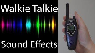 Walkie Talkie Sound Effects Extended